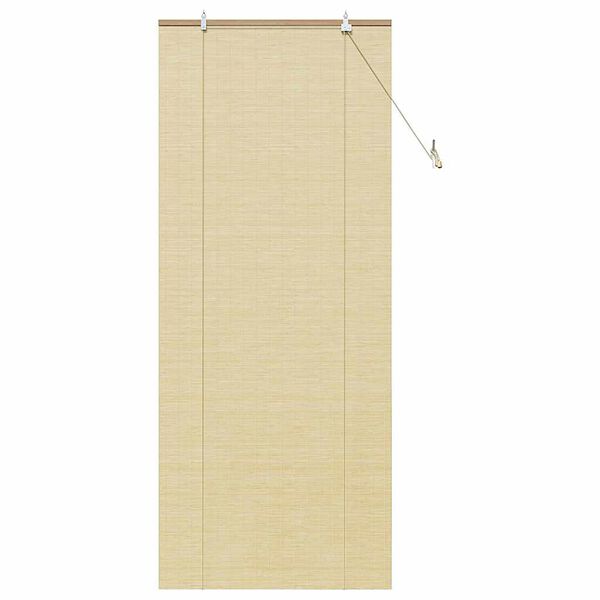 vidaXL Tenda a rullo con tende Natura 90 x 220 cm Bamb&ugrave;