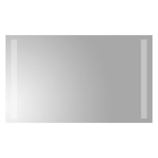 vidaXL Specchio da Bagno con Luci LED 30x50 cm