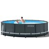 Intex Set Piscina Rotonda con Telaio Ultra XTR 488x122 cm