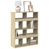 vidaXL Libreria Rovere Sonoma 100x33x125,5 cm in Legno Multistrato
