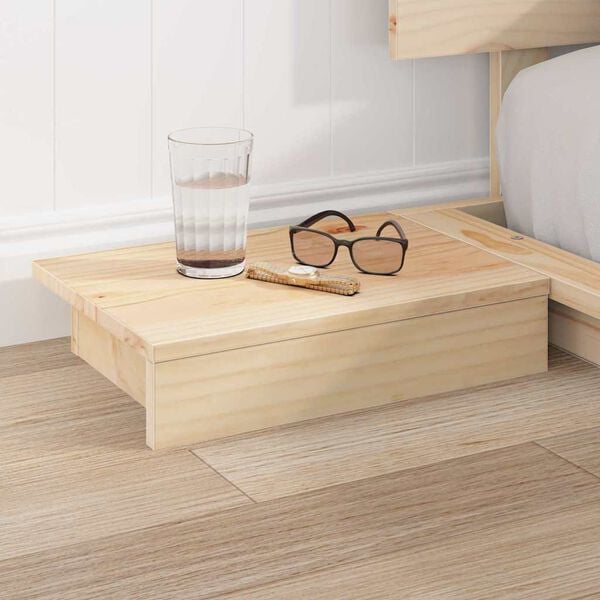 vidaXL Struttura del letto Marrone 200 x 200 cm legno