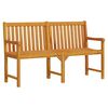 vidaXL Panchine da giardino 1-Numero di posti 150 x 55,5 x 90 cm