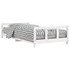 vidaXL Giroletto per Bambini Bianco 90x190cm in Legno Massello di Pino