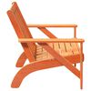 vidaXL Sedia Adirondack da Giardino 75x77x77 cm Legno Massello di Pino