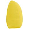 vidaXL Cuscino per Schiena Giallo Chiaro 160 x 24 x 50 cm Tessuto