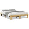 vidaXL Struttura letto senza materasso 150x200 cm in legno massello di rovere