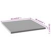 vidaXL Piano da Cucina Grigio 60x60x2,8 cm in Truciolato