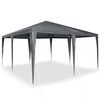 vidaXL Tenda Party Antracite 400 x 400 x 266 cm Polietilene e Acciaio