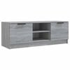 vidaXL Mobile TV Grigio Sonoma 102x35x36,5 cm in Legno Multistrato
