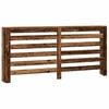 vidaXL Copertura Termosifone Legno Antico 175x20x82 cm in Multistrato