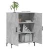 vidaXL Credenza Grigio Cemento 69,5x34x90 cm in Legno Multistrato