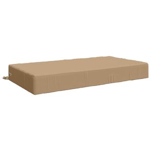 vidaXL Cuscino per la seduta SOEST 100% Poliestere Sabbia