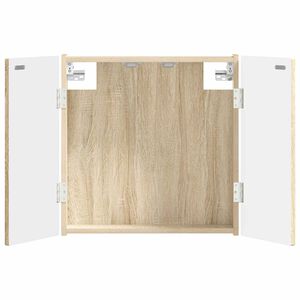 vidaXL Armadio per Dartboard ARNHEM Rovere Sonoma Legno ingegnerizzato