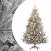 vidaXL Albero di Natale artificiale con palline 210 cm 300 LED