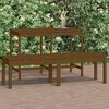 vidaXL Panca Giardino 2 Posti Ambra 159,5x44x45cm Legno Massello Pino