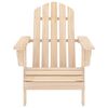 vidaXL Sedia da Giardino Adirondack con Tavolino in Legno Abete