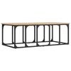 vidaXL Tavolino Salotto Rovere Sonoma 100x50x35,5cm Legno Multistrato