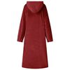 vidaXL Felpa coperta Rosso Bordeaux l Flanella