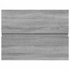 vidaXL Mobile Lavabo Grigio Sonoma 60x38,5x45 cm in Legno Multistrato