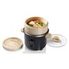 Bestron Cuociriso con Vaporiera Bamb&ugrave; e Set Sushi ARC100BBS 1 L Nero