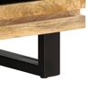 vidaXL Tavolino da Salotto 80x55x40 cm Legno Massello di Mango Grezzo