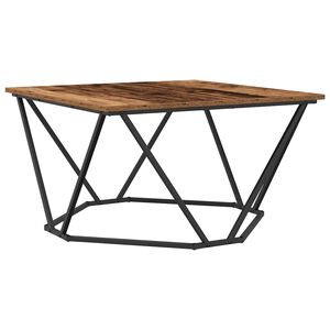 vidaXL Tavolino da salotto Legno vecchio 80 x 80 x 45 cm
