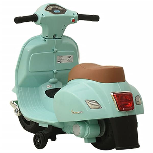 vidaXL Motocicletta per Bambini Elettrica Vespa GTS300 Verde