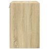 vidaXL Mobile a Parete Rovere Sonoma 80x42,5x64 cm Legno Multistrato