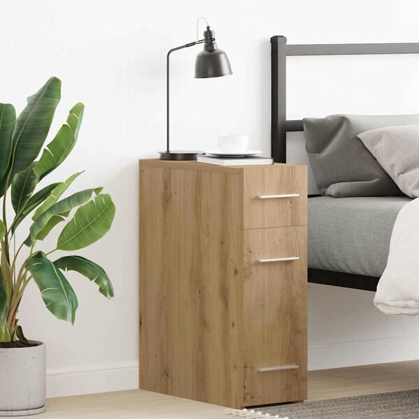 vidaXL Mobile da farmacia rovere artigianale 20 x 45.5 x 60 cm