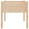vidaXL Fioriere da Giardino 2 pz 70x70x70 cm Legno Massello di Pino