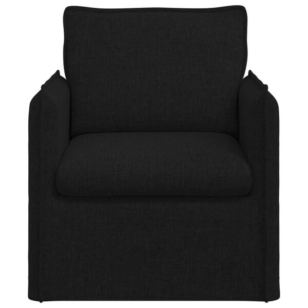 vidaXL Divano Nero Dimensioni complessive: 75 x 82 x 85 cm (L x P x A)