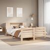 vidaXL Letto senza Materasso 135x190 cm in Legno Massello di Pino