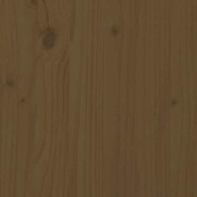 vidaXL Fioriera da Giardino Miele 62x30x38 cm Legno Massello di Pino