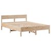 vidaXL Letto senza Materasso 140x190 cm in Legno Massello di Pino