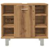 vidaXL Armadietto Bagno Artigianale 60x32x53,5 cm Legno Multistrato