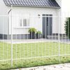vidaXL Recinzione per Giardino 5 pcs Bianco 8,5 x 1,5 m