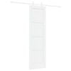 vidaXL Porta scorrevole 61 x 198,5 cm Legno ingegnerizzato Bianco