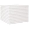 vidaXL Fioriera da Giardino Bianca 60x60x46 cm Legno Massello di Pino