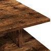 vidaXL Tavolino da Salotto Rovere Fumo 102x55x35 cm Legno Multistrato