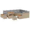 vidaXL Set Divano da Giardino 12 pz 11-Numero di posti