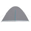 vidaXL Tenda da Campeggio a Cupola per 4 Persone Blu Impermeabile