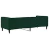 vidaXL Letto da Giorno Verde Scuro 80x200 cm in Velluto
