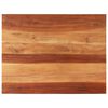 vidaXL Piano Tavolo in Legno Massello di Acacia 15-16 mm 70x90 cm
