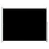 vidaXL Tenda Laterale Retrattile per Patio 220x300 cm Nera