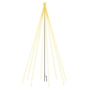 vidaXL Albero di Natale Cascata Luci LED Interni Esterni 400 LED 2,5 m