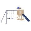 vidaXL Set da Gioco da Esterno in Legno Massello di Pino