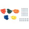 TRIGANO Prese per Arrampicata 5 pz Set Multicolore