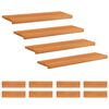 vidaXL Tappeti per scale 12 pz 90 x 30 x 2 cm Marrone Chiaro
