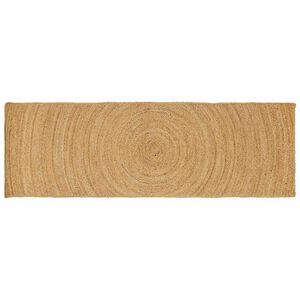 vidaXL Tappeti per area Naturale 80 x 200 cm Juta