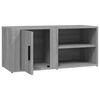 vidaXL Mobili TV 2 pz Grigio Sonoma 80x31,5x36 cm Legno Multistrato